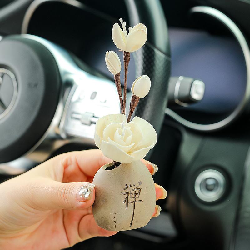 The  Ping An Little Monk Peaceful Little Monk Car Interior Decoration Buddha Zen Monastery Car Accories Str Relief M Driver S