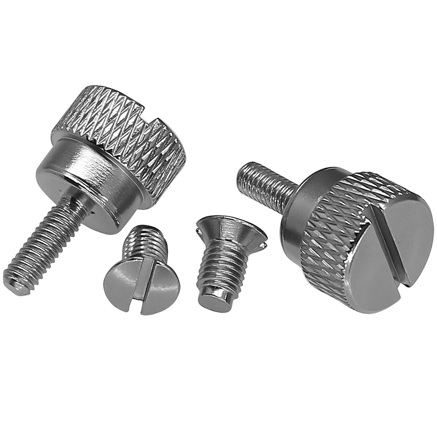 

4Pcs/Set New Hand twisted Presser Foot and Needle Plate Set Screw For Juki Single Needle Industrial Sewing Machines Accessories