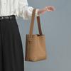 Niche Female Spring/summer Female Bag Crossbody Bag All-in-one Leather One-shoulder Commuter Bucket Bag