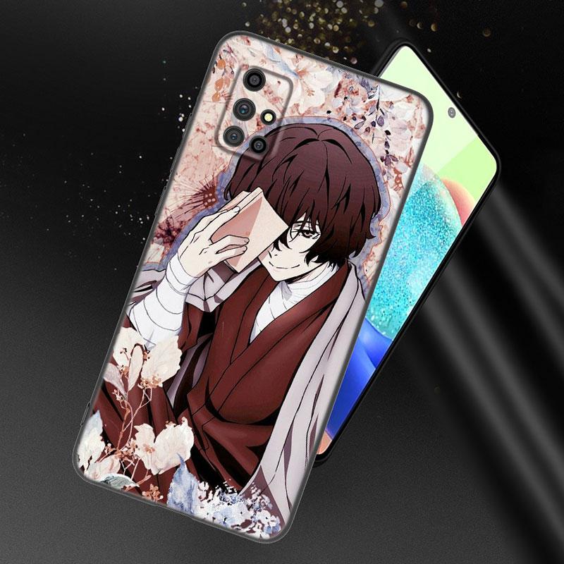 Чехол с изображением аниме Bungou Stray Dogs Dazai Osamu для Samsung A21 A30 A50 A52 S A13 A22 A32 A33 A53 A73 5G A11 A12 A31 A51 A70 A71 A72