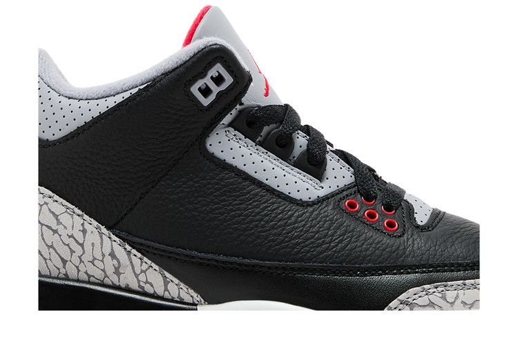 Jordan 3 Cemento Negro Retro (2024) (GS)