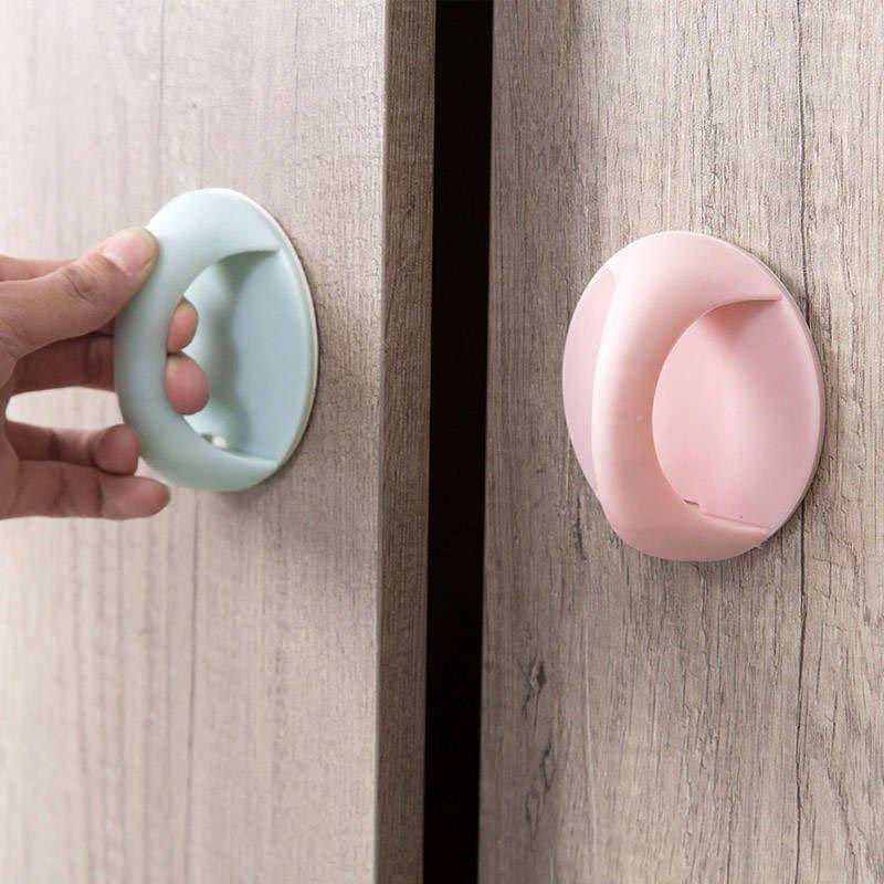 Punch-Free Suction Cup Glass Door and Window Handle