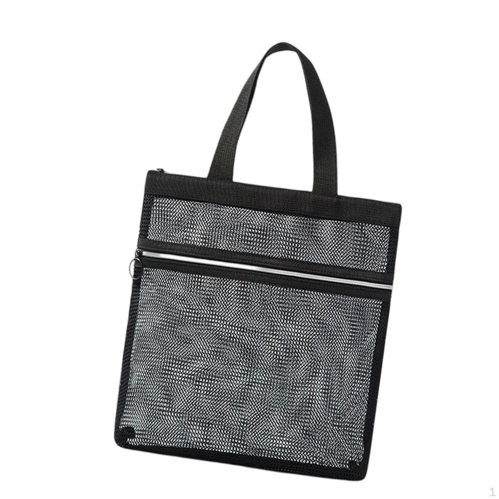 Mesh Shower Tote for Bathroom Accessories Portable Gym Toiletry Bag