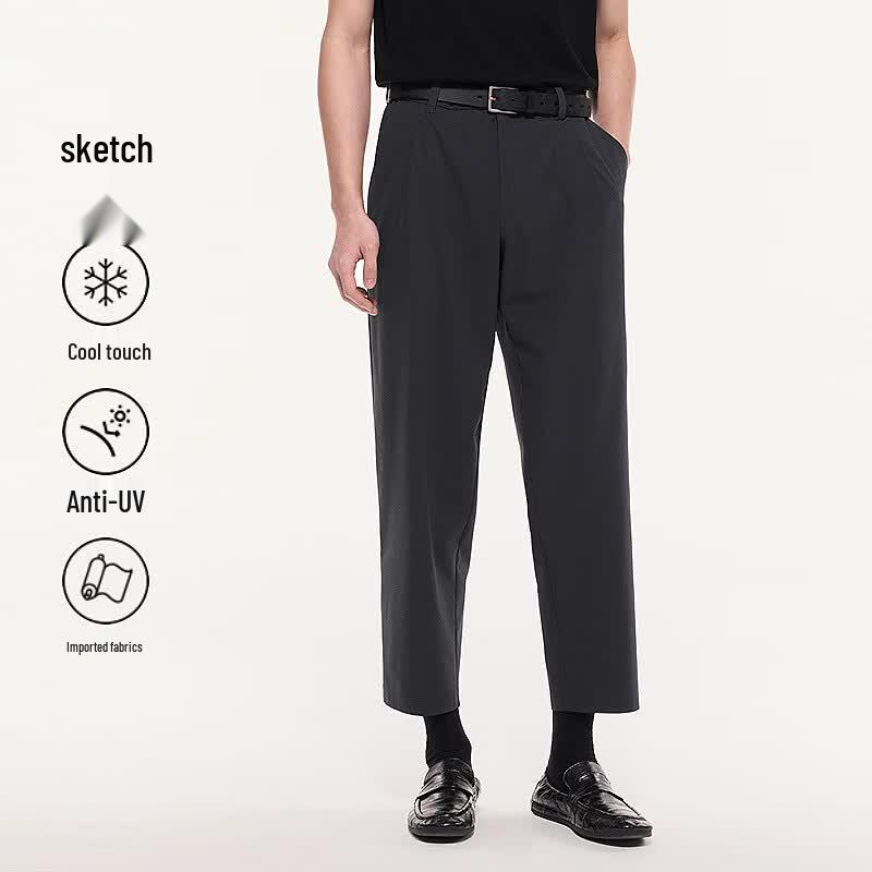 CROQUIS Men s Slim Tapered Casual Pants S