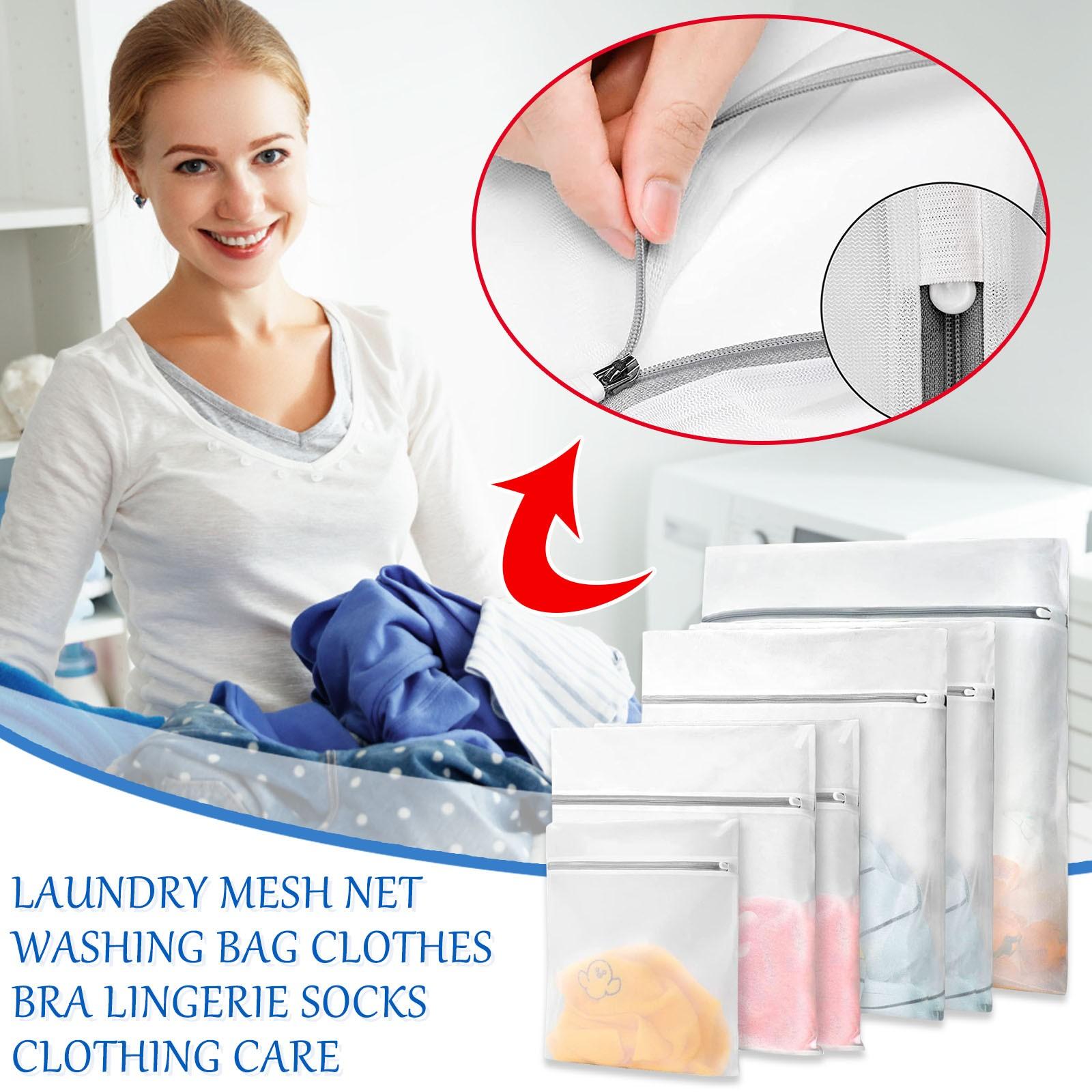 

Laundry Mesh Net Washing Bag Clothes Bra Lingerie Socks Clothing Care