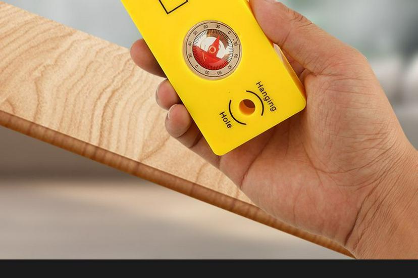 Mini Portable Magnetic Spirit Level - Multi-Functional Precision Tool for Measuring Angles and Decorations