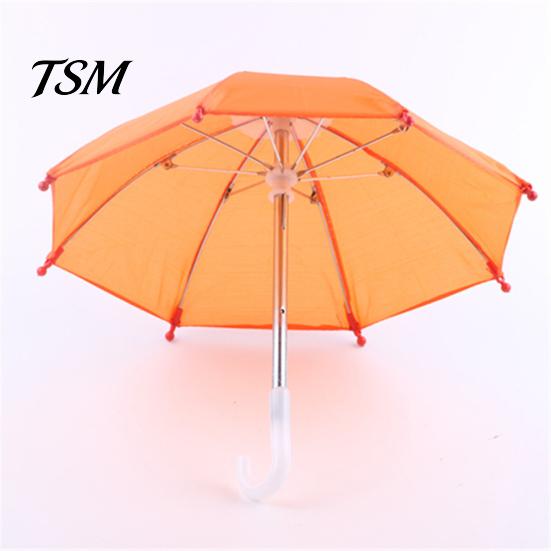 Home Decor Doll Umbrella Cute Decorative Solid Color Dollhouse Household Supplies Open Close Decoration Daily Use