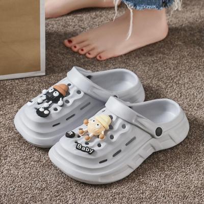 New Closed-Toe Women's Sandals: Summer Outdoor Non-Slip, Anti-Odor EVA Beach Shoes