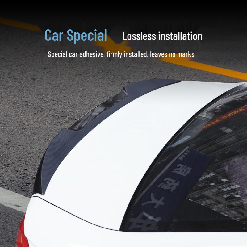 Volkswagen Bora 16-18 Rear Spoiler: Easy Install, No Drill, Painted Air Deflector