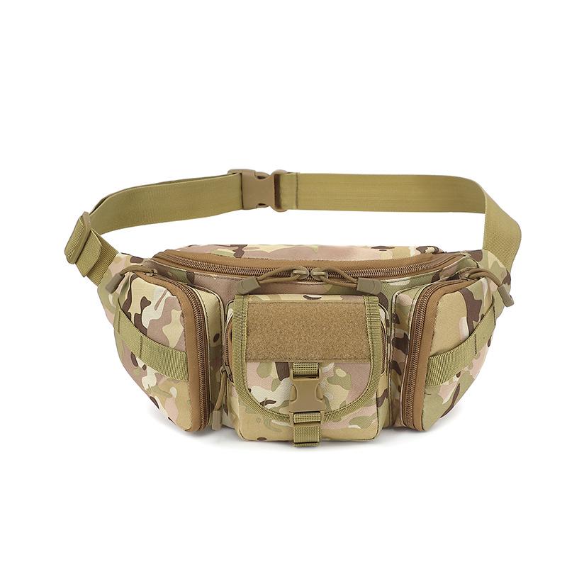 Men s Tactical Waist Bag — Large Capacity, Multifunctional for Travel & Outdoor Sports
