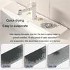 22.5 X 7cm Diatomite Drying Mat Absorbent Pad for Bathroom Sink Countertop Faucet Draining Pad