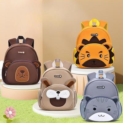 Baby Kindergarten Schoolbag for Children Boys Girls 1-3 Years Old Cartoon Animal Backpack Cute Mini Lightweight Kids Backpack