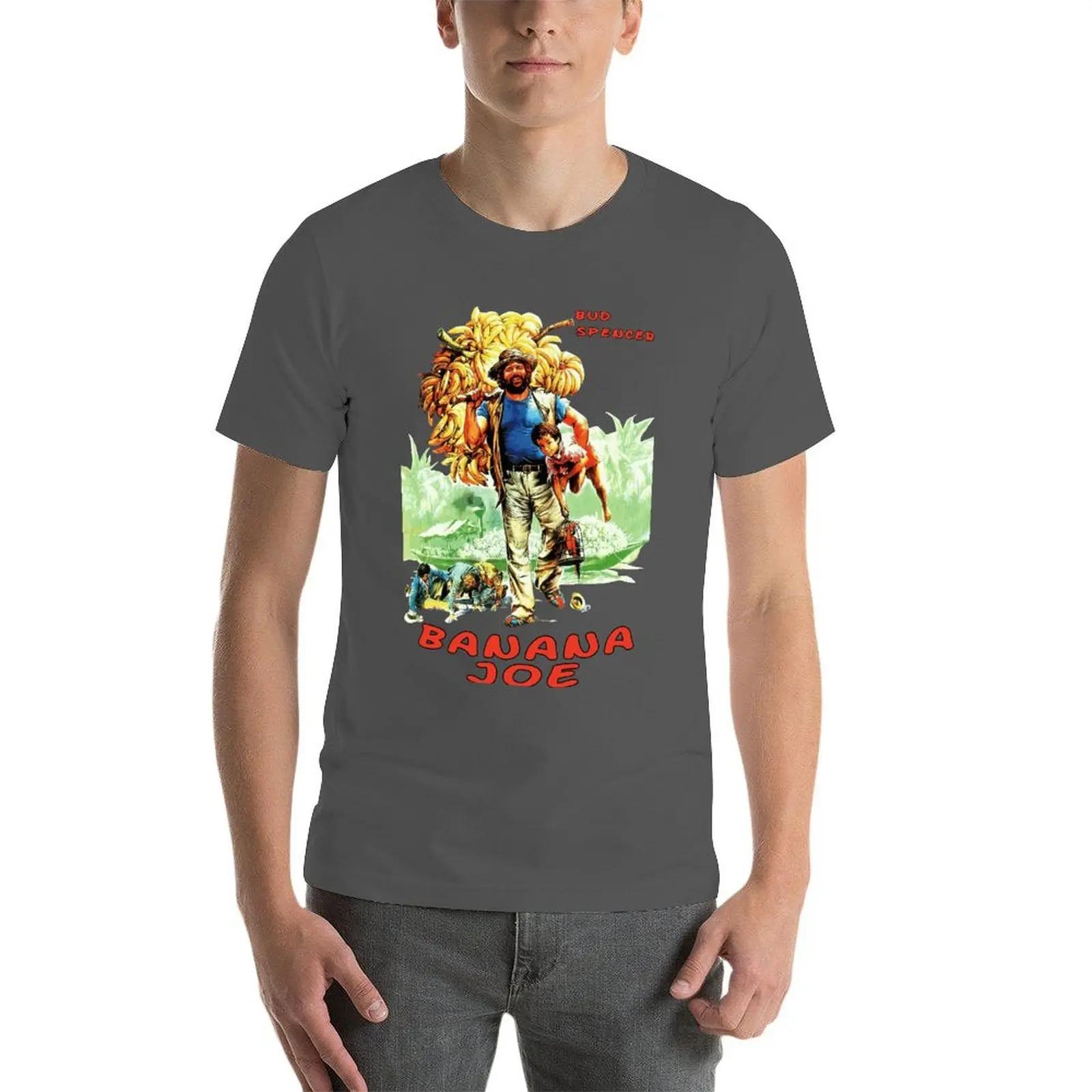 

Funny Banana Joe Bud Spencer Oversized T Shirts Funny Men Clothes Short Sleeve Streetwear Big Size Tops Tee 4XL