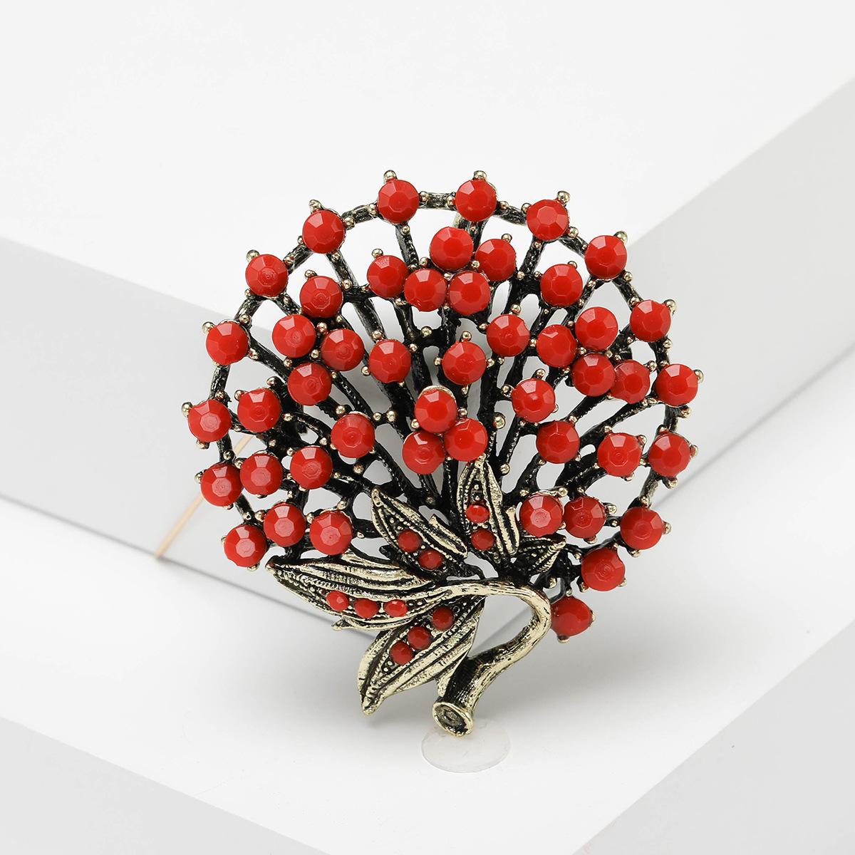 

Ближневосточная турецкая ретро-брошь со стразами, персонализированная универсальная модная бижутерия