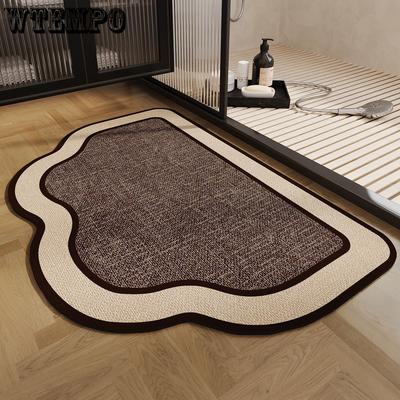 Bathroom Mats Household Anti Slip Foot Mats Bathroom Mats Are Resistant To Dirt and Easy To Maintain