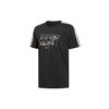 adidas X Disney T-Shirts Herren Schwarz Rundhals Mittlere Normale Passform GL3085
