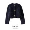 Fashion Wind 2024 Spring New Women's Clothes Slim Looking Easiest for Match Knitting Round Neck Long Sleeve Top 5802001 401