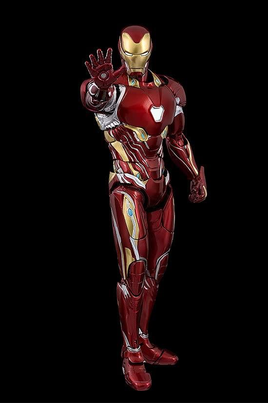 Marvel Studios The Infinity Saga DLX איירון מן מארק 50 [DLX איירון מן מארק 50] סולם 112 ABS&PVC&סגסוגת אבץ דמות ניתנת להזזה צבועה הזמנה משנית