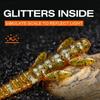 20pcs 7.3cm/1.3g Fishing Lure Temptation Swimming Soft TPE Material Soft Bait Laser Glitter TPE Bait Freshwater Fishing