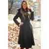 Women's Asymmetrical Hem Double-faced Wool Coat Windbreaker 2025 Direct from Manufacturer