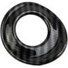 Carbon Fiber Style Center Console ESP Button Cover Trim Accessories for Nissan 370Z for Z/400Z