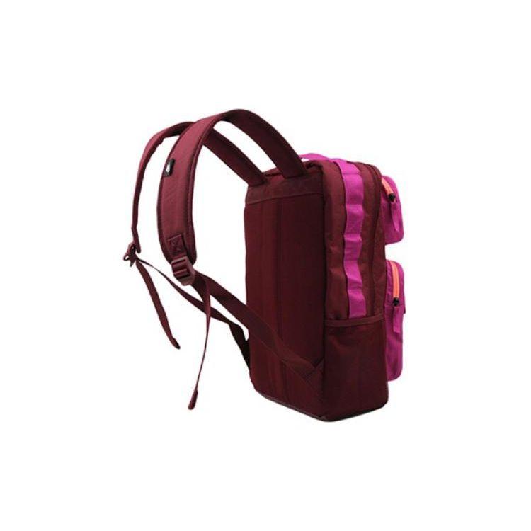 Nike Casual Sports Polyester Canvas Travel Backpack Women Backpack Red Pink BA6170-638