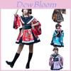Miao Teacher Alice's Dreamland Blue Maid Costume Cosplay Anime Performance Stage Outfit