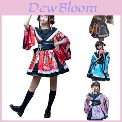 Miao Teacher Alice's Dreamland Blue Maid Costume Cosplay Anime Performance Stage Outfit