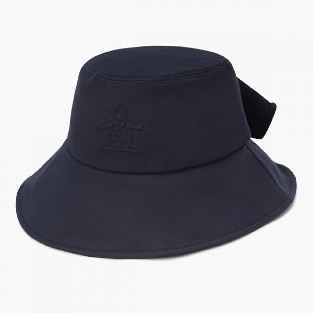 Munsingwear Women Big Ribbon Bonnet Hat Dark Navy Mr322lcp82