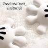 Cartoon Palm Bathroom Toothbrush Suction Cup Ledge Hanger Rack Storage