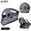 AD All-Season Flip-Up Full Face Motorcycle Helmet, 3C/DOT Certified for Men and Women