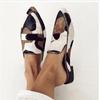 Spring Is Not Closed, Spring Pointed Head Low Heel Imitation Horse Hair Fashion Retro Women's Slippers