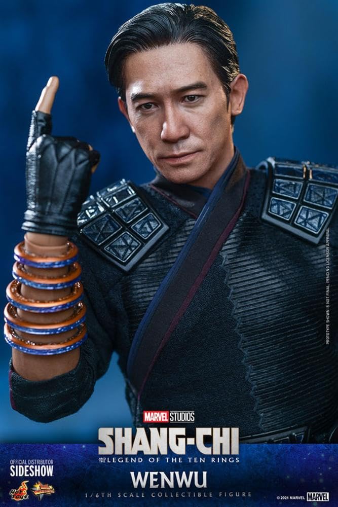 Movie Masterpiece The Legend of the Ten Rings Scale Figure Blue Shang-Chi Wen-Wu 1/6