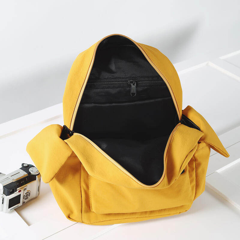 Women's Travel Outdoor Nylon Backpack Student Book Nylon Lightweight Small Backpack