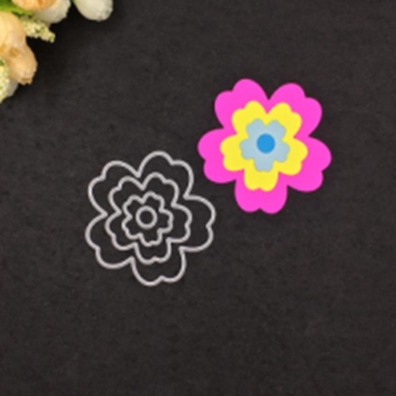 Flower Leaf Cutting Dies Carbon Steel Die Cut Templates for Card Making Scrapbooking Packaging Art Craft Embellishment