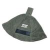 SAUNA Senshu Towel Sauna Made In Kimari Sauna Supply X Sauna People Collaboration [KIMARI SUPPLY] Hat, Japan, 100% Cotton, (Mugwort (Khaki))