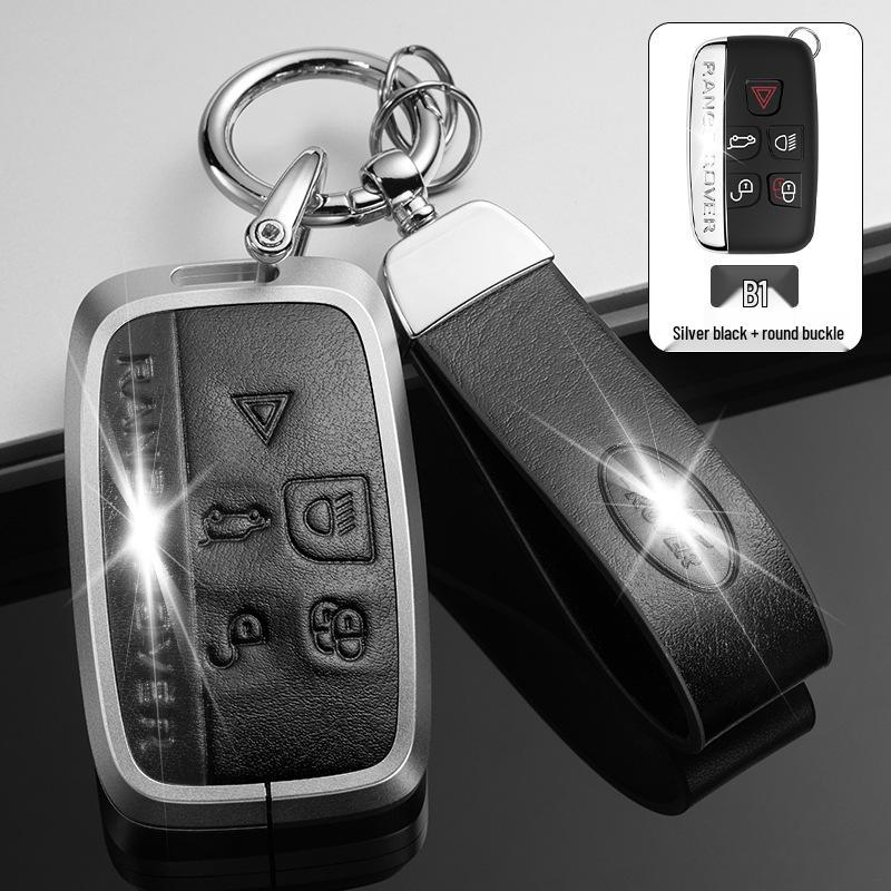 Land Rover Key Case for Range Rover, Evoque, Velar, Defender, Discovery, Sport, Freelander