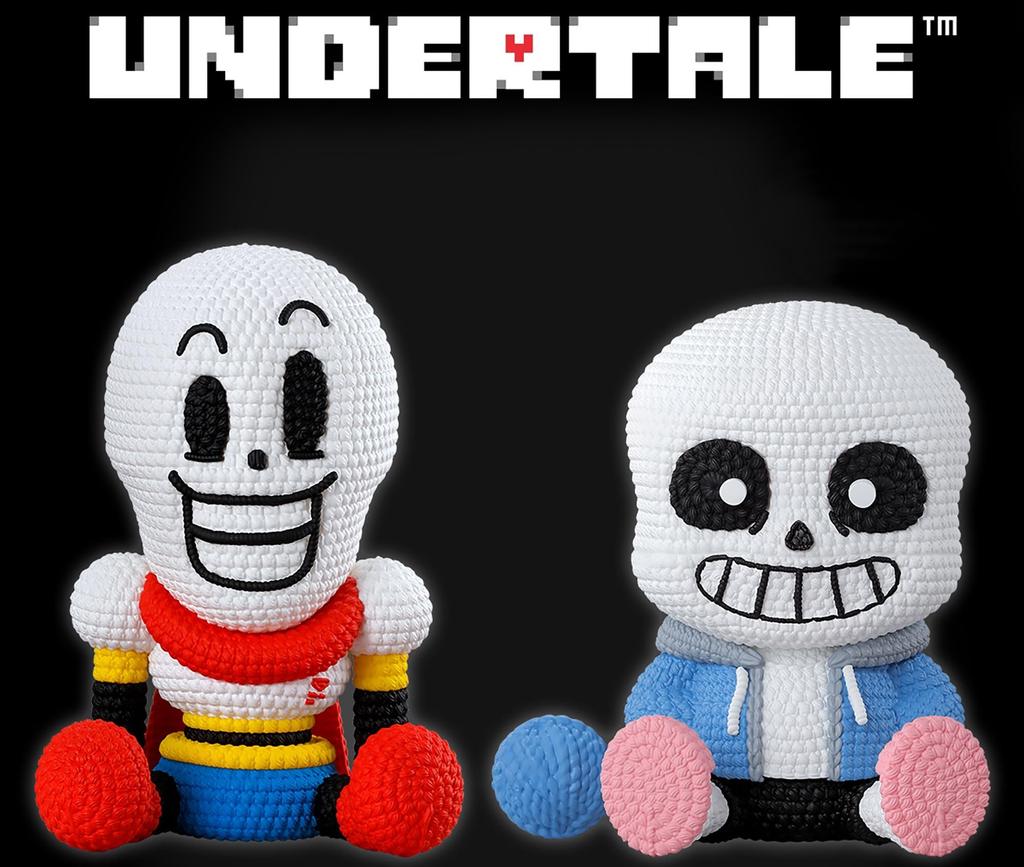 Undertale Papyrus Sans 15cm of Official Merchandise Figures & Amikoto, Approx. [Set 2] [2 Sets]