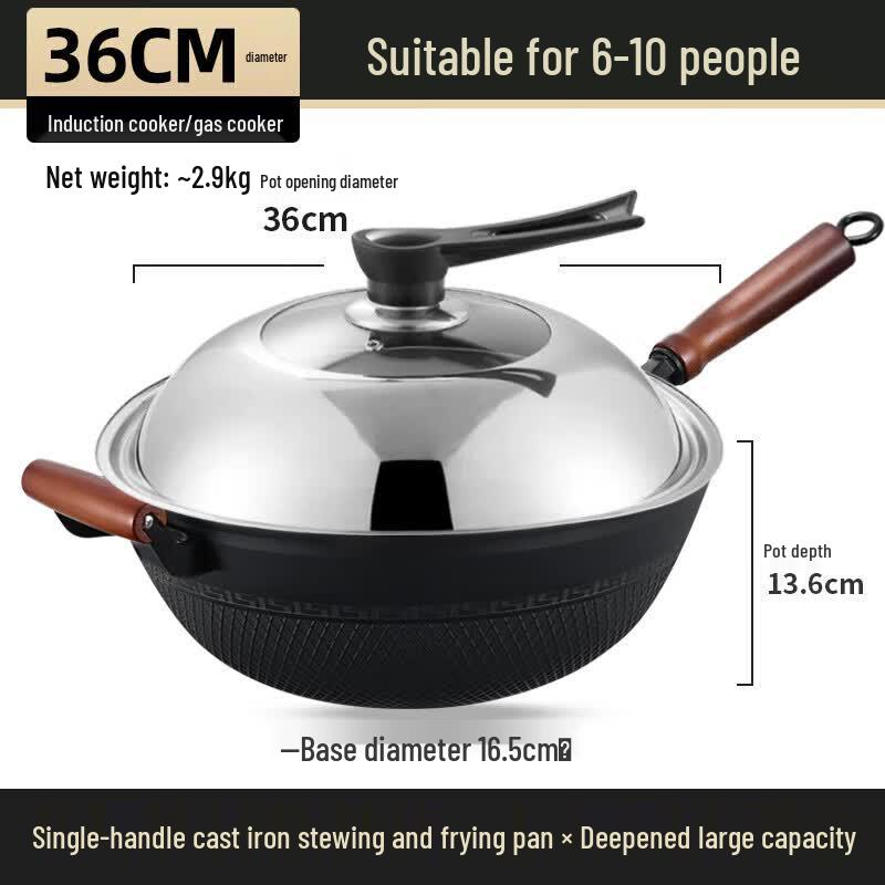 Zijin He s Deep Cast Iron Wok