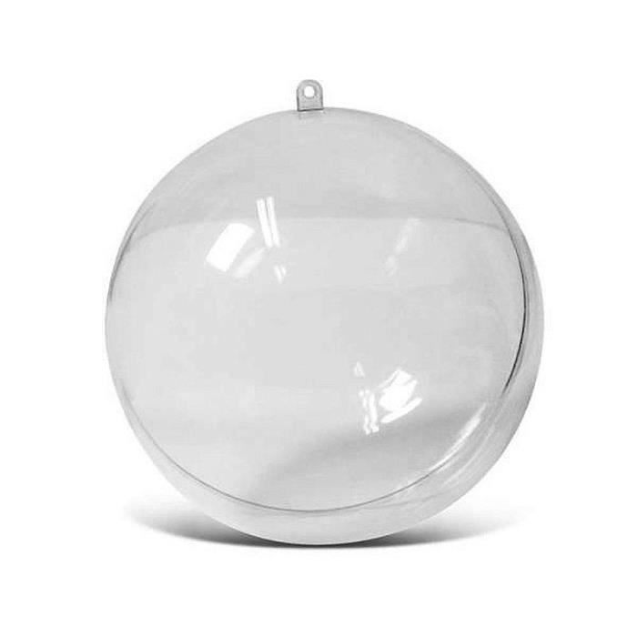 Plexiglass Ball - NO NAME - Ø14cm - Transparent - Round - Christmas Decoration