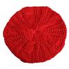 2023 New Fashion Winter Women Beret Warm Knitted Baggy Beanie Hat Pretty Comfortable Plain Caps Multicolor Elasticity Ski Cap