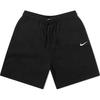 Solid Color Lace-Up Casual Shorts Women Shorts Black DM6123-010