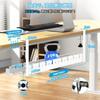 VerkTop Cable Desk Cable Extendable Width 20KG Load Cable Cable No Drilling Cable Cable Fits from Desk Rustproof Carbon Cable Router Cord Cable Cable