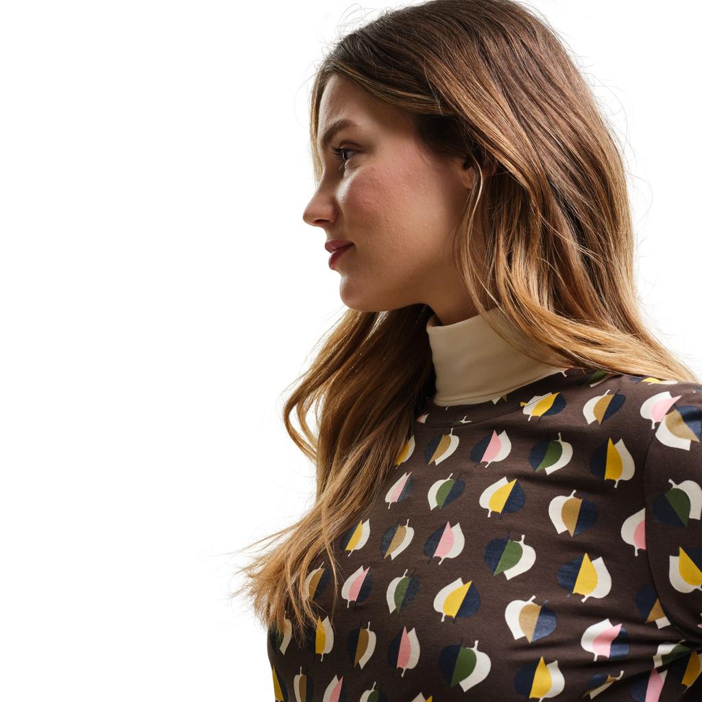 Regatta Dámské/Dámské tričko Orla Kiely Leaf Print s dlouhým rukávem