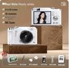 Retro CCD HD Flip Screen 4K DSLR with Dual Camera & Fill Light