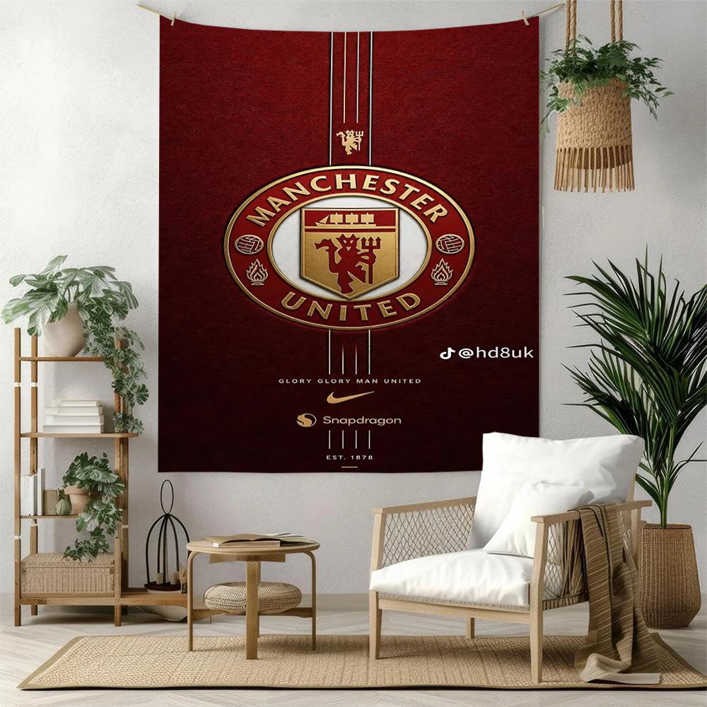 Manchester Wall Decor Tapestry Art For Pet Memorial Birthdaywedding Party Backdrop Family Gift