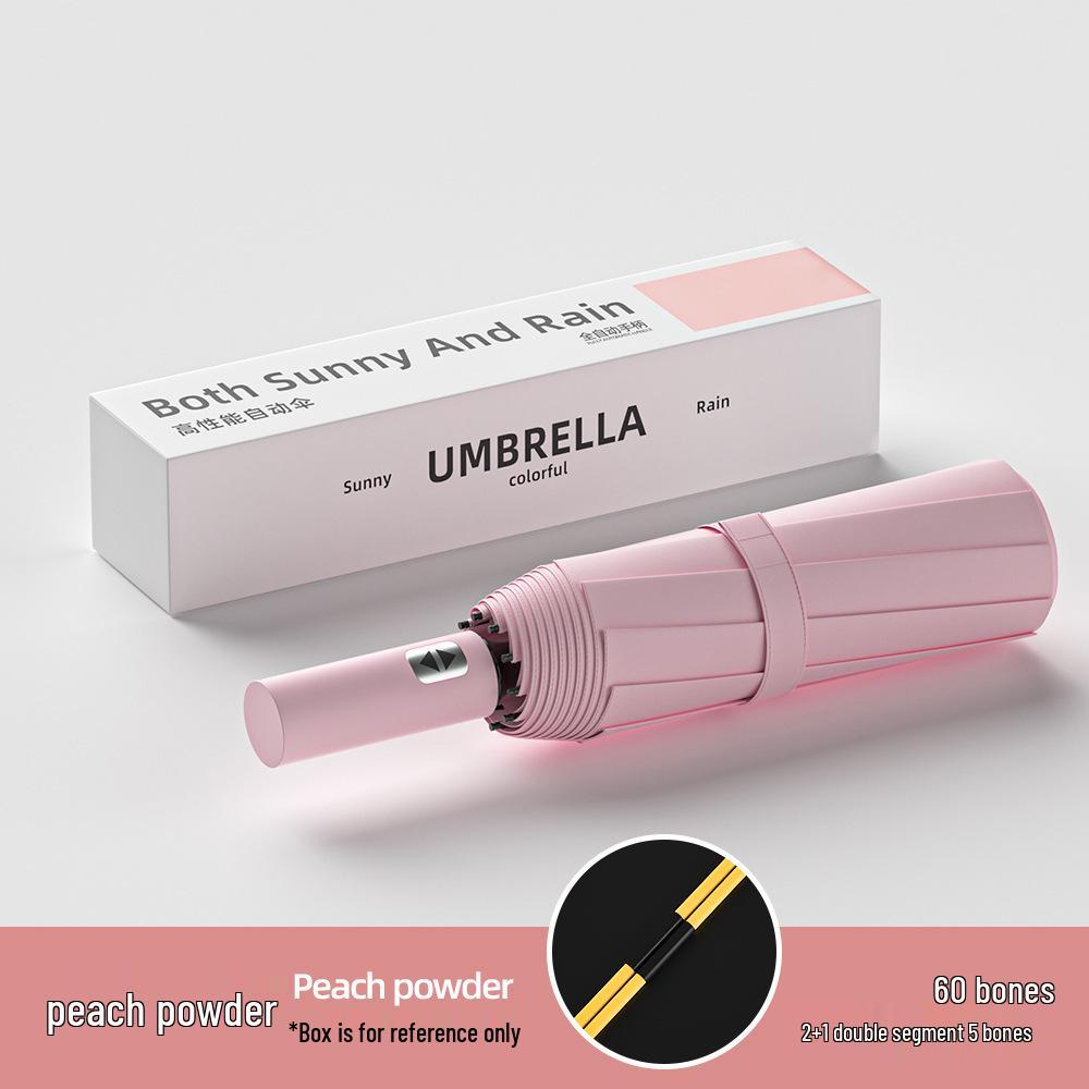 Luxury Fully Automatic Folding Umbrella for Women & Men - Sunshade, Sunscreen, and Business Advertising Parasol.