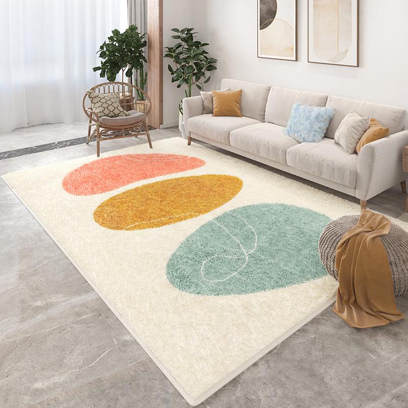 

Modern Large Plush Rugs for Bedroom Living Room Fluffy Soft Washable Carpet Home Decor Study Floor Mat 80*120cm