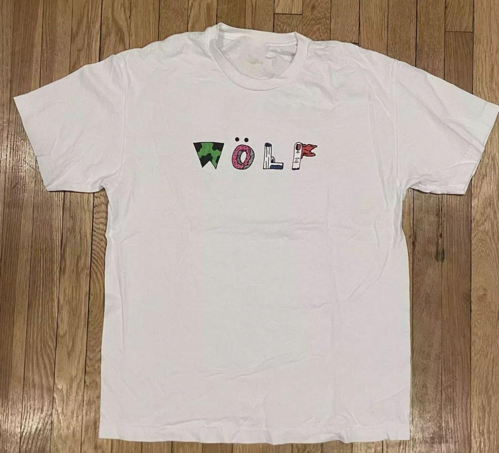 Футболка Tyler The Creator Golf Wang Wolf Sketchbook Размер S-5XL Унисекс XXXXL