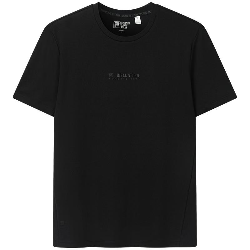 FILA Men s Basic Knit Short Sleeve T-Shirt XL чёрный